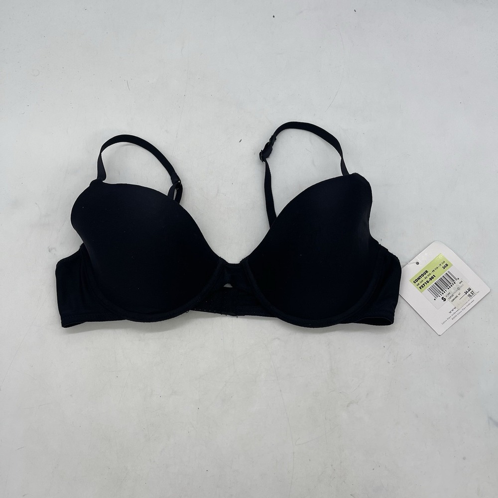 Calvin Klein Perfectly Fit Lightly Lined Full Coverage Bra Black 36B Cup 36 B